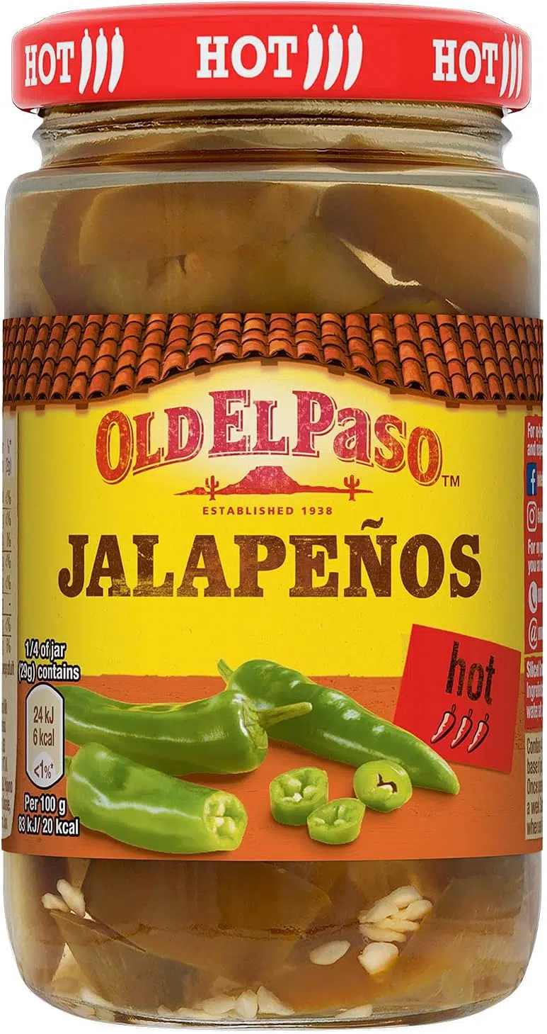 Old El Paso Tangy Jalapeno Hot PM £1.90