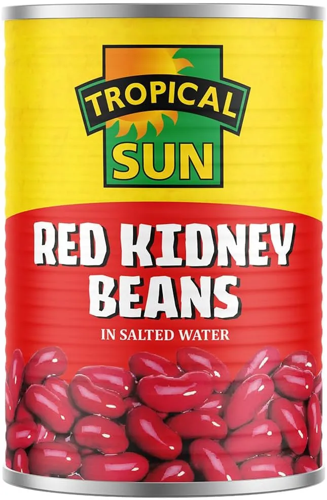 Tropical sun red kidney beans cans pmp £0.69