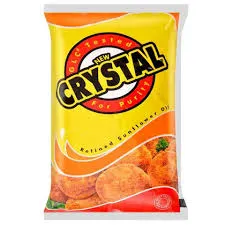 Crystal pure sunflower oil