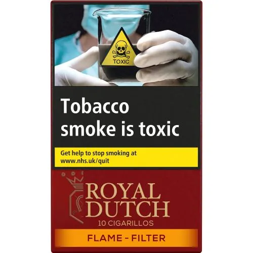 Royal dutch flame (sunshine) filter cigarillo