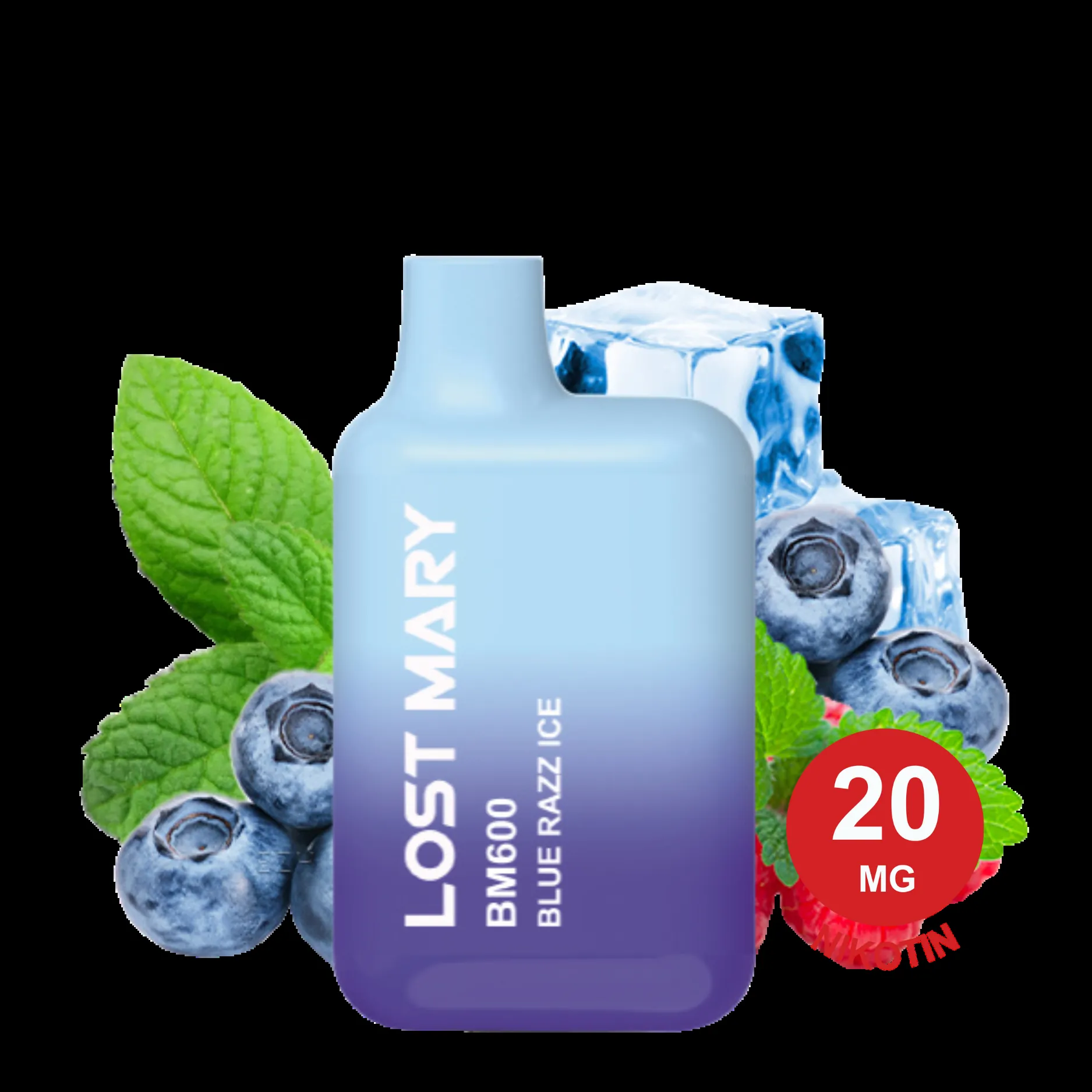 Lost Mary bm600 Blue Razz Ice Kit