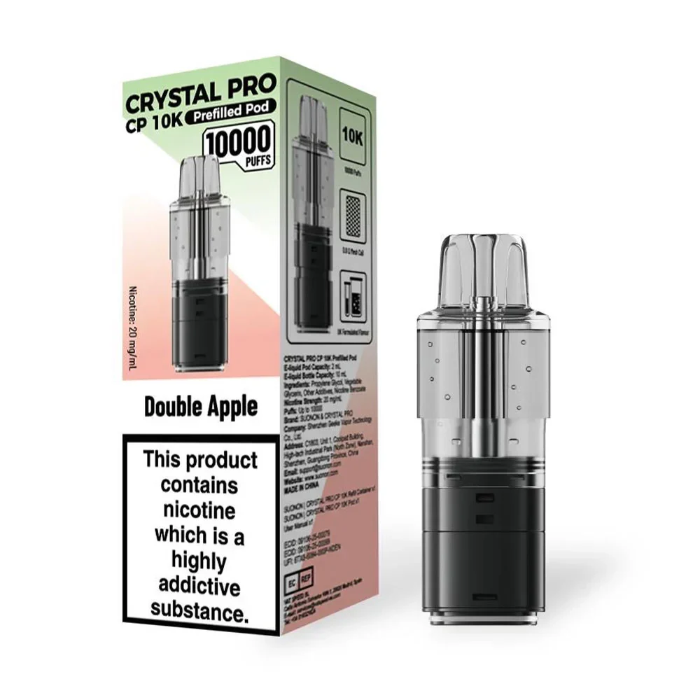 Cp crystal 10k double apple pod