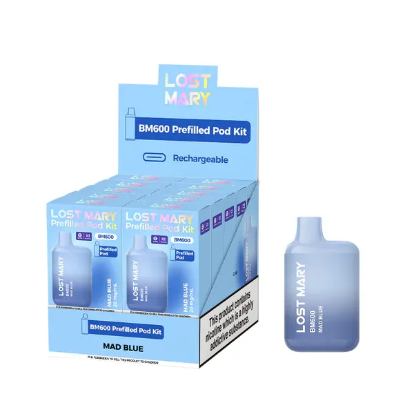 Lost mary bm600 mad blue pod