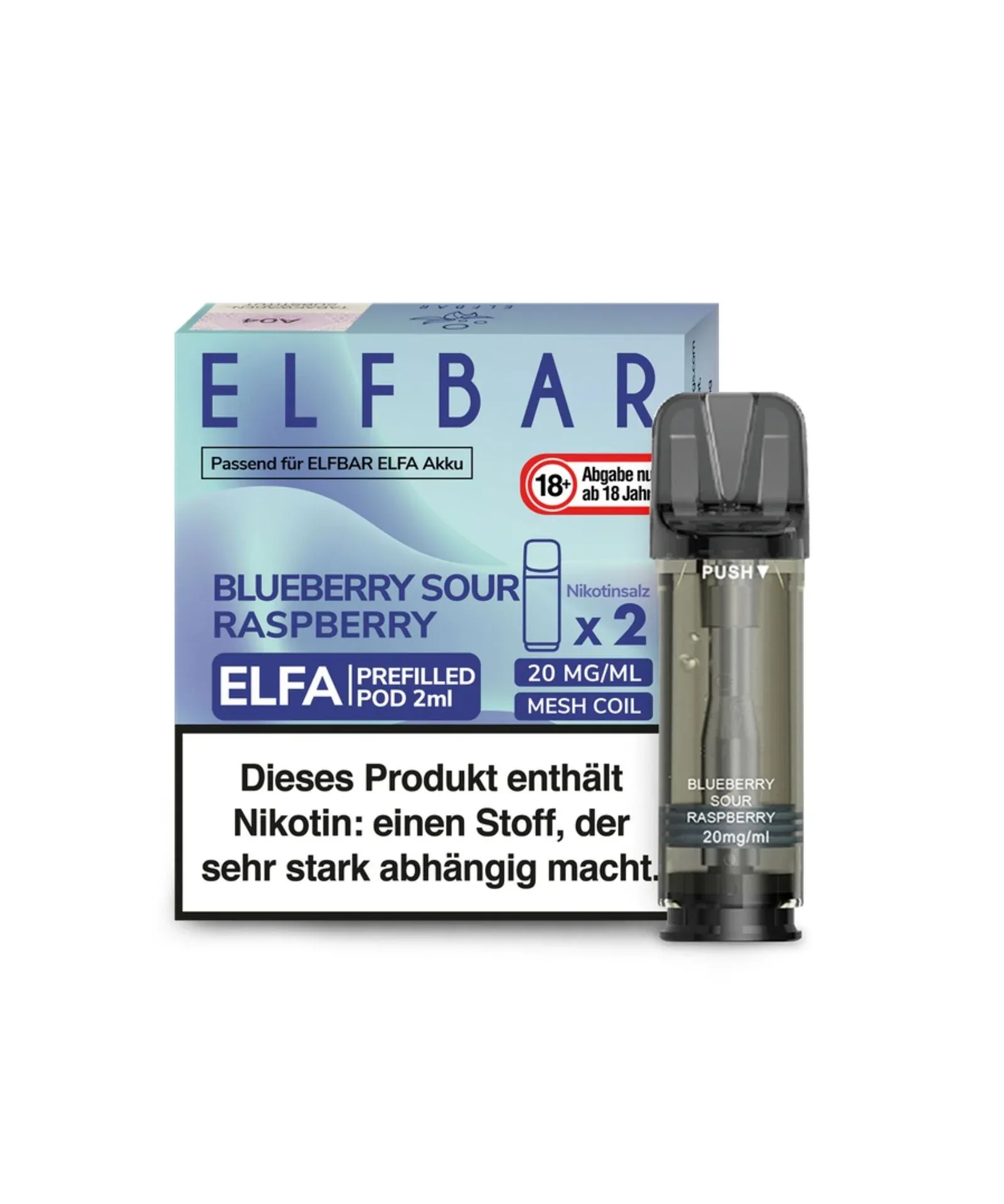 Elfbar 50k blueberry sour raspberry pod