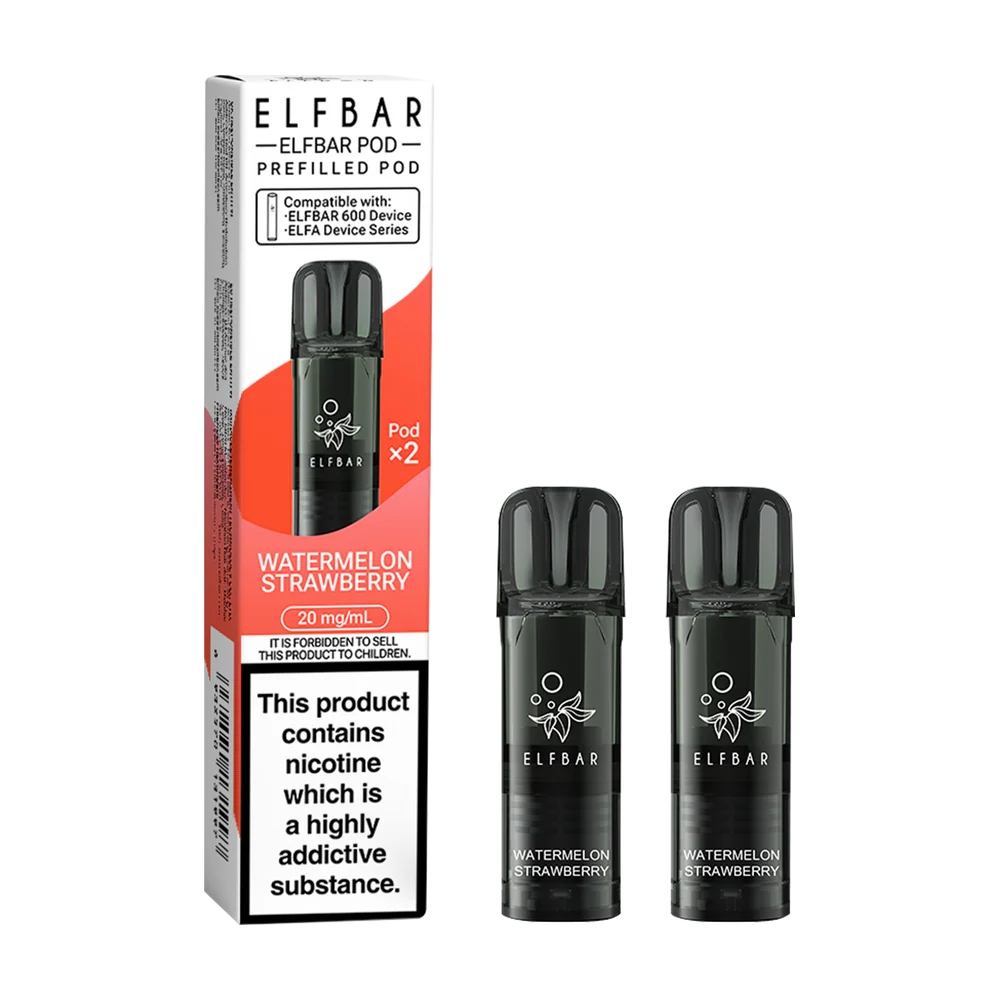 Elfbar 600 watermelon strawberry pod