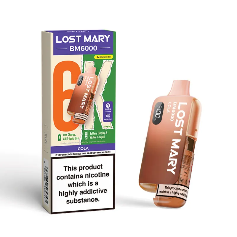 Lost Mary bm6000 Cola Lime Kit