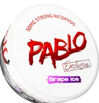 Pablo grape ice nicotin pouch
