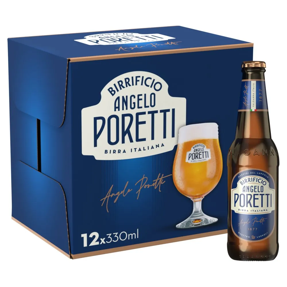 [905639] Birrificio Angelo Poretti Premium Lager 12pk - 4.8