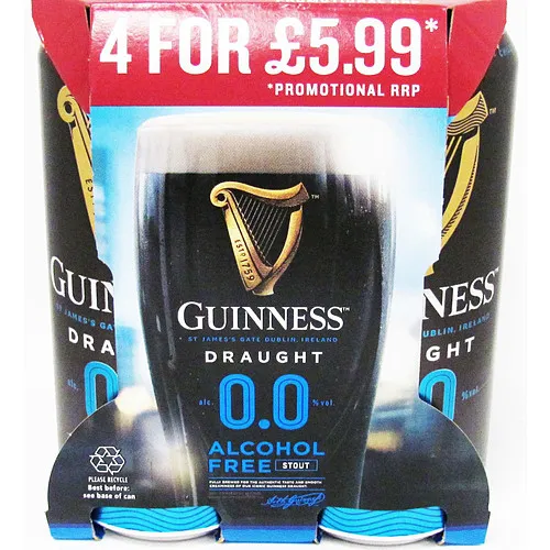 Guinness 0%4pack PM £5.99