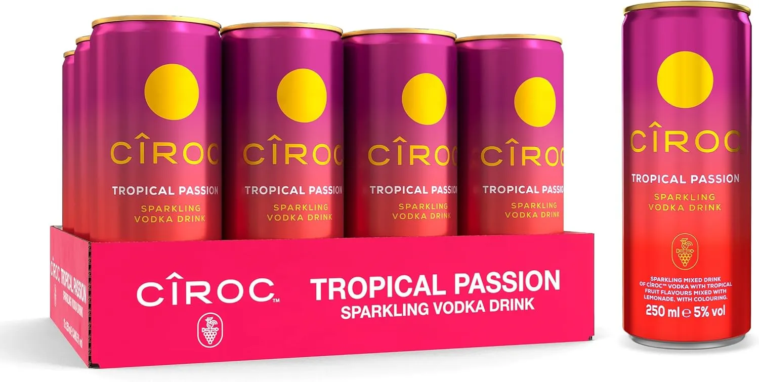 Ciroc tropical passion and lemon