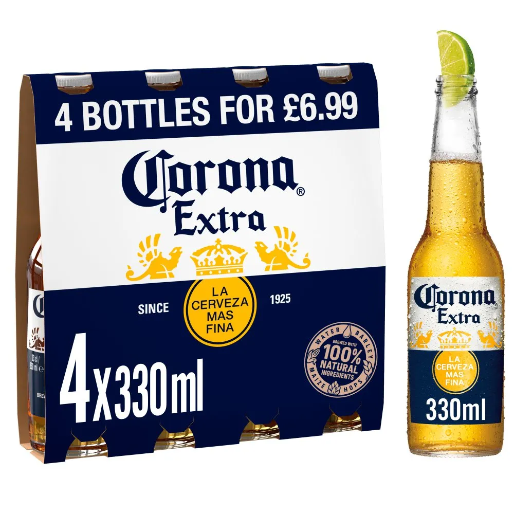 Corona extra premium lager beer bottles â£6.99