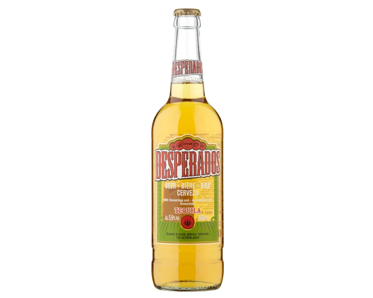 Desperados tequila beer nrb