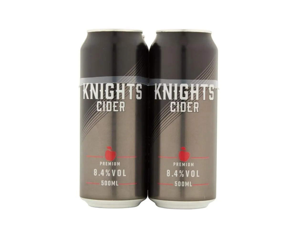 Knights cider can 8.4% 4pack