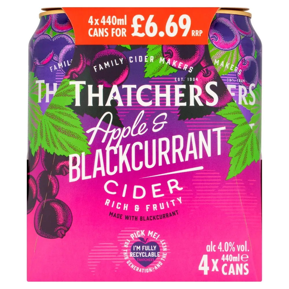 Thatchers Apple & Blackcurrant £6.69