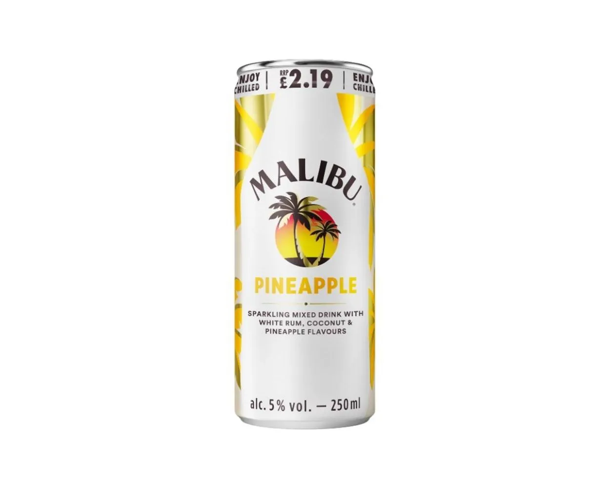 Malibu pineapple pmâ£2.19 5%