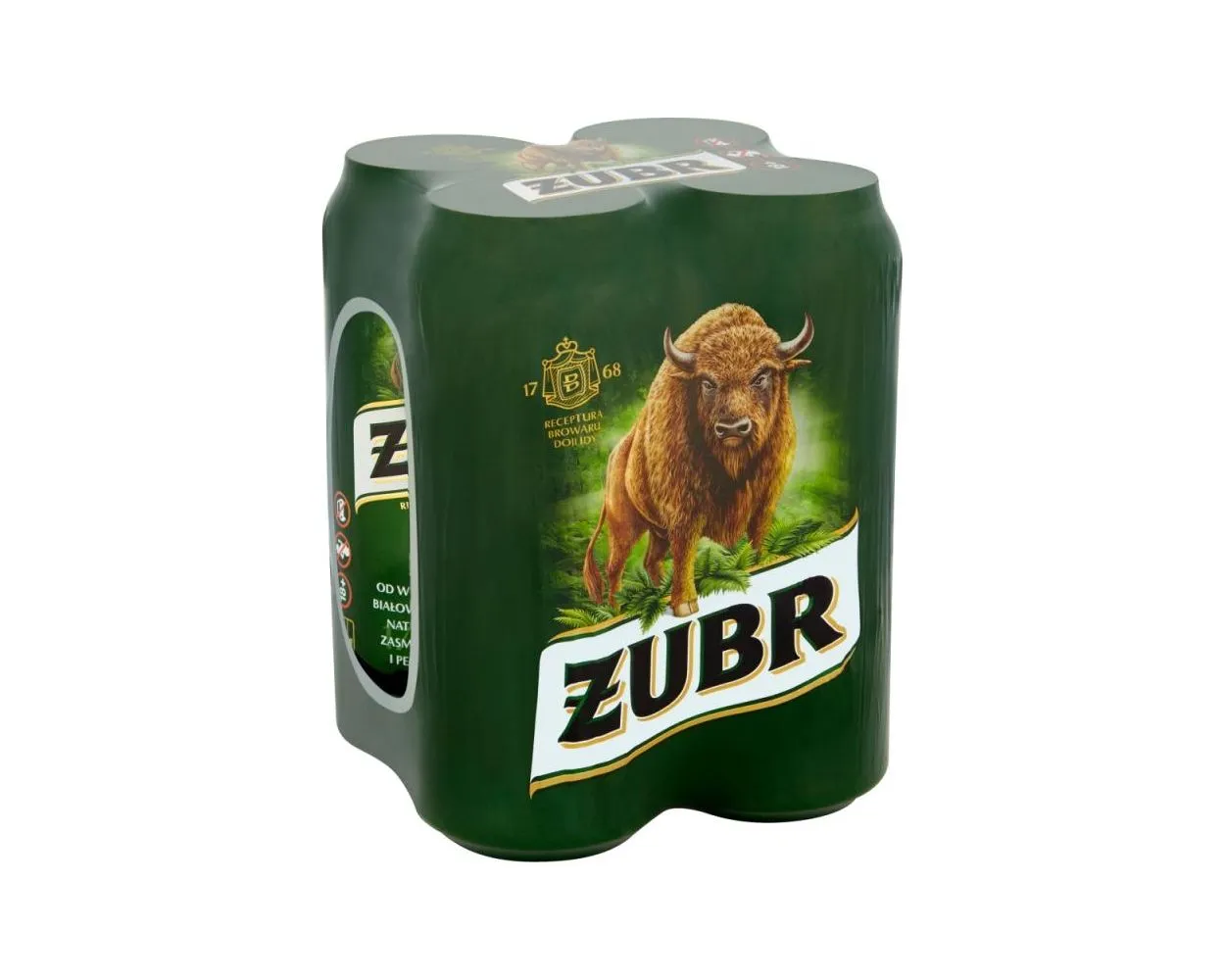 Zubr Beer Can 4pack £7.29