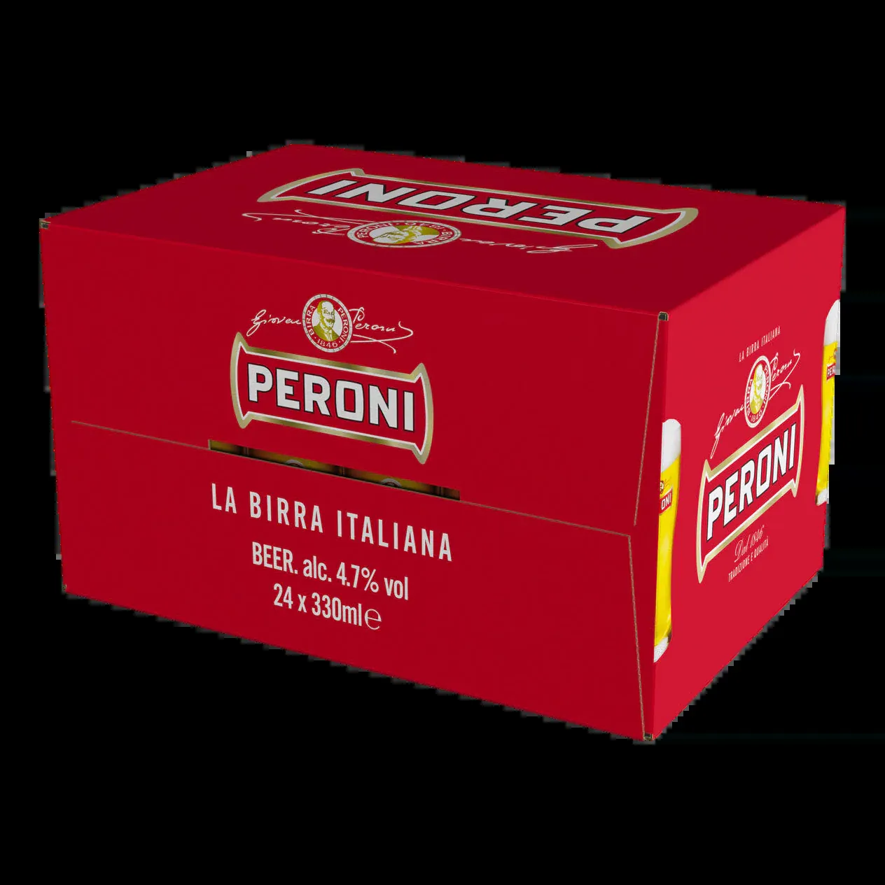 Peroni red premium lager