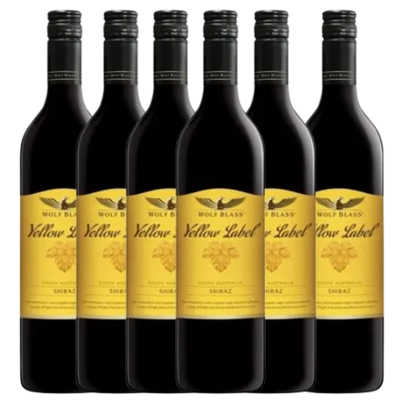 Wolf blass yellow label shiraz