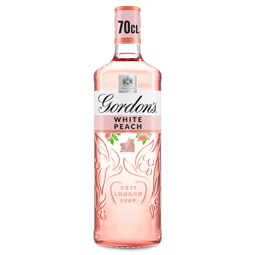 Gordons white peach gin
