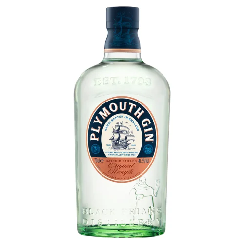 Plymouth gin 41.2%abv