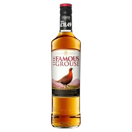 Famous grouse whisky pmâ£18.99