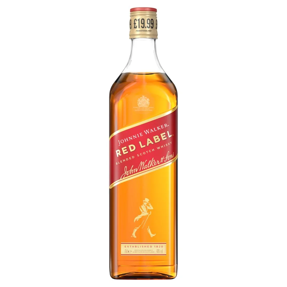 Johnnie walker red label whisky pm â£19.99