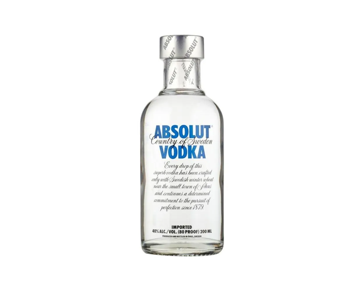 Absolut vodka blue