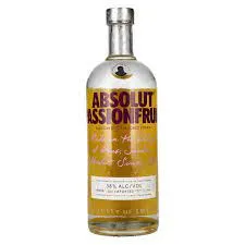 Absolut vodka passionfruit