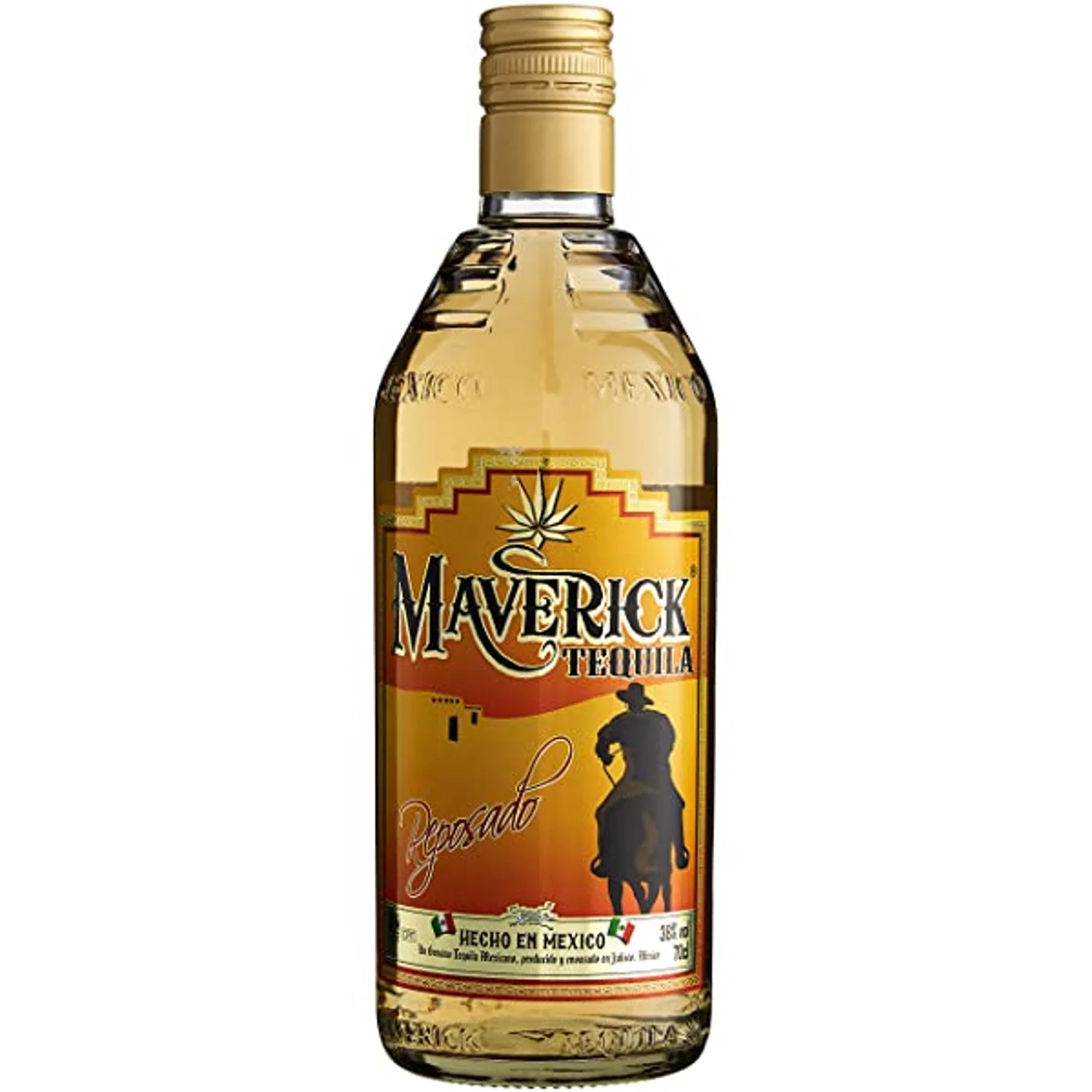 Maverick reposado gold tequila