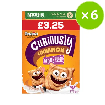 Nestle curiously cinnamon pm£3.25