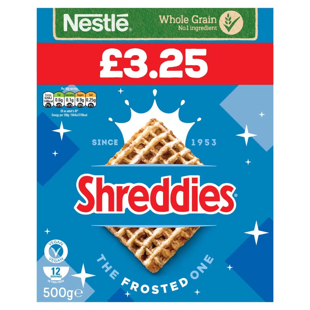 Nestle Frosted Shreddies PM £3.25