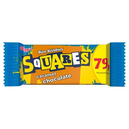 Kelloggs Squares Choc Carame PM £0.79