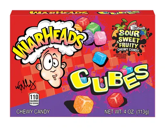 Warheads chewy cubes