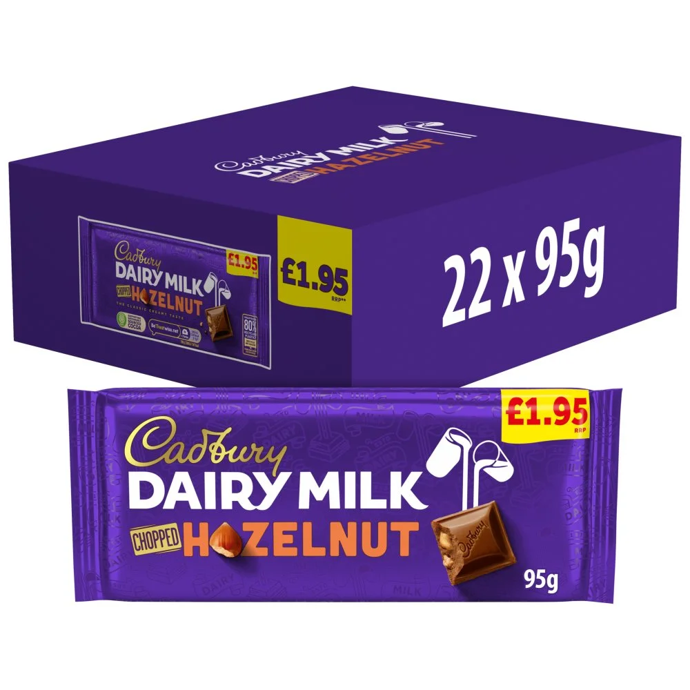 Cadbury Dairy Milk Chopped Nut PM £1.95