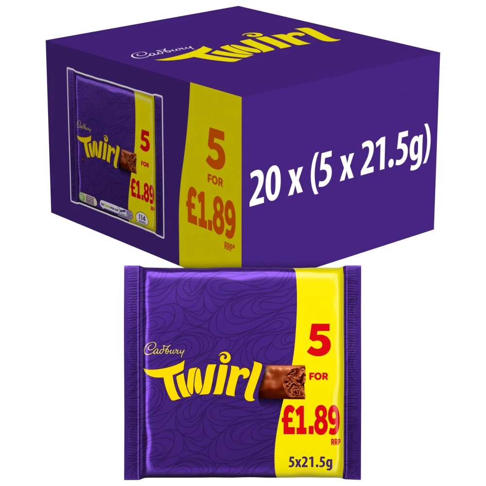 Cadbury Twirl 5pack PM £1.89