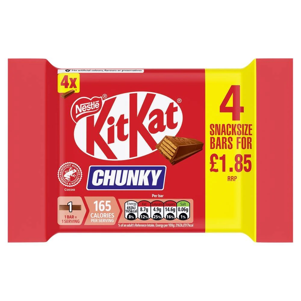 Kit Kat Chunky Milk PM £1.85