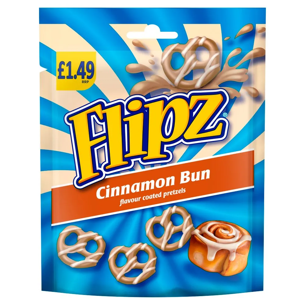 Flipz cinnamon bun pmp £1.49