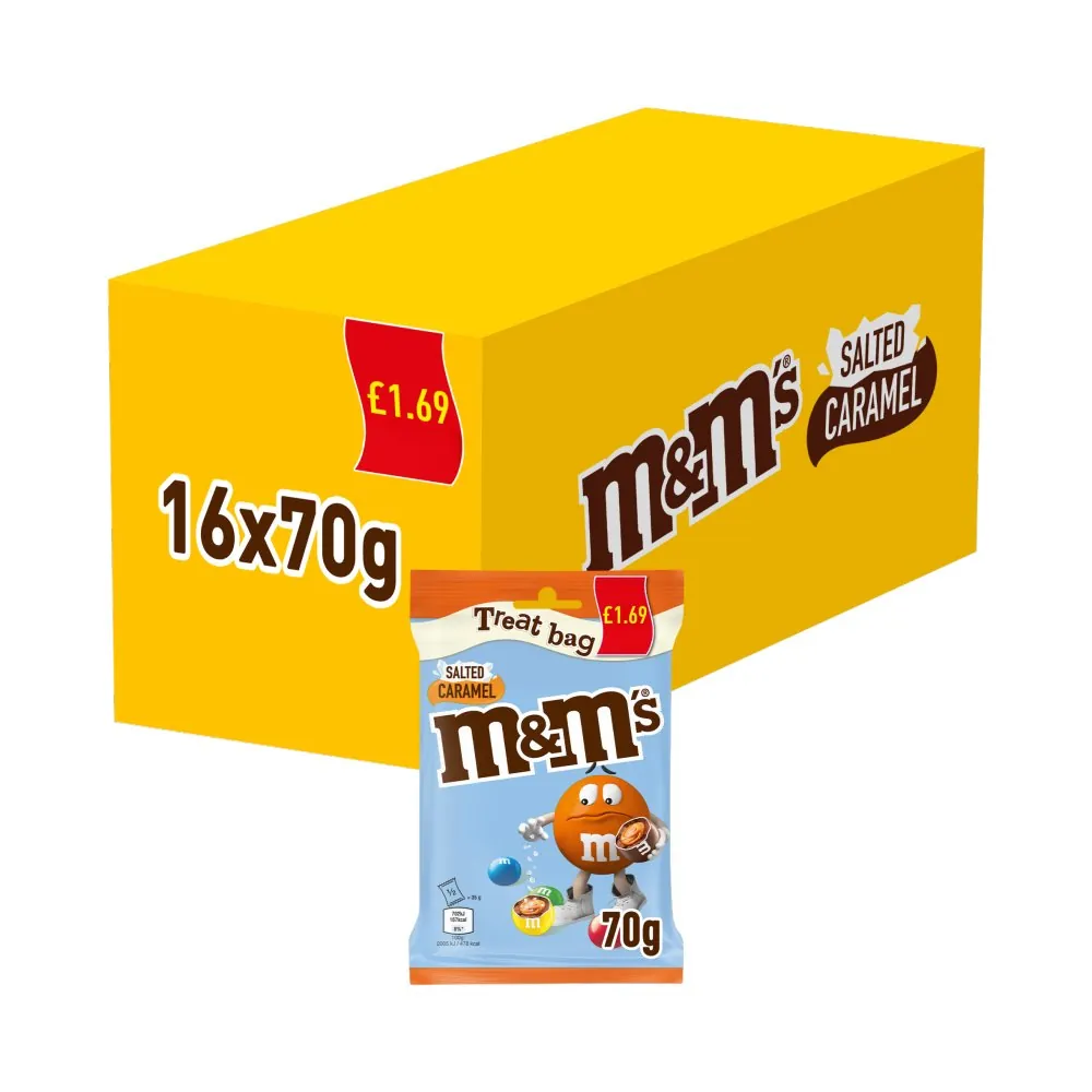 M&m's salted caramel bag pm£1.69
