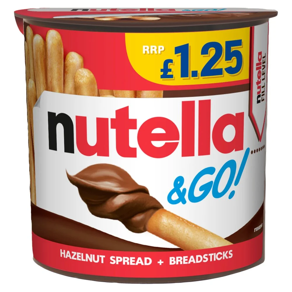 Nutella & go pmp £1.25