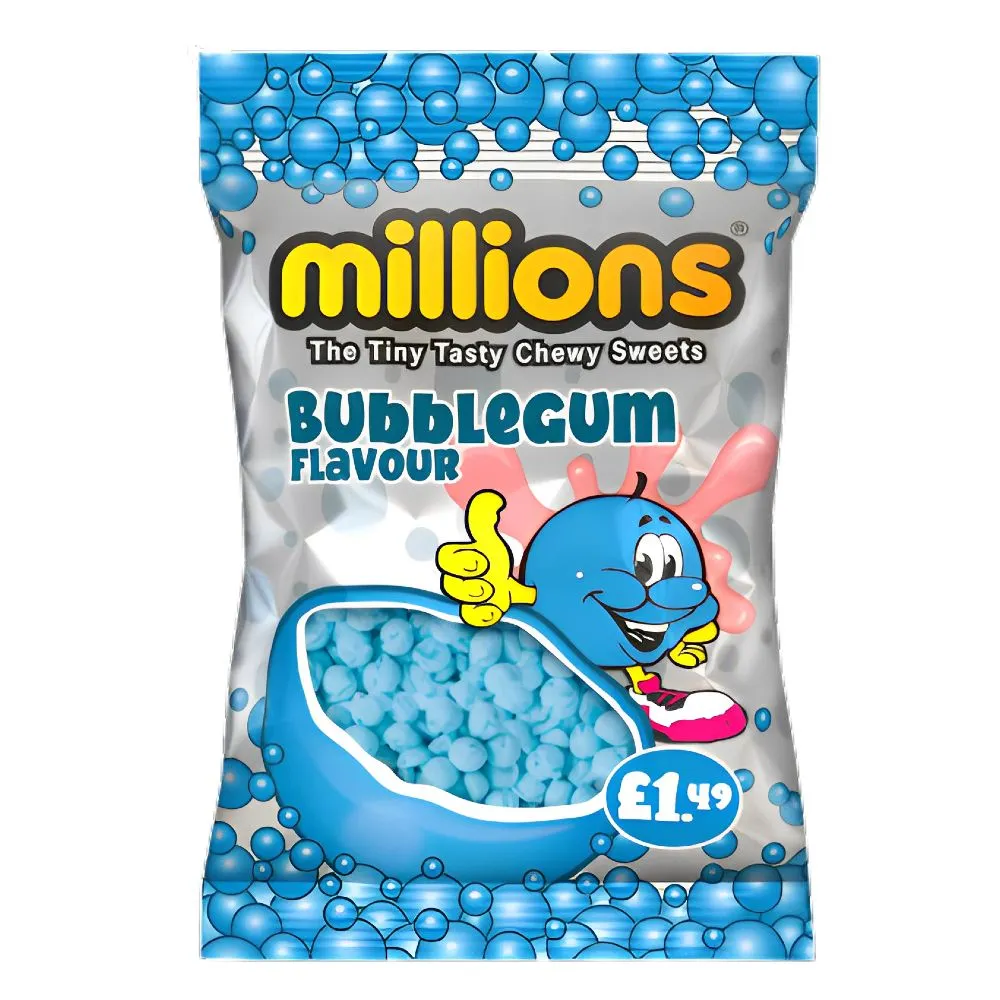 Millions Bubblegum Bags PM £1.49