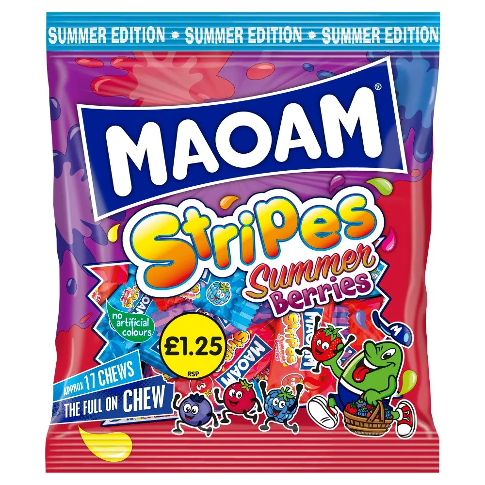 Haribo Maoam Strips Summer Berries PM £1.25