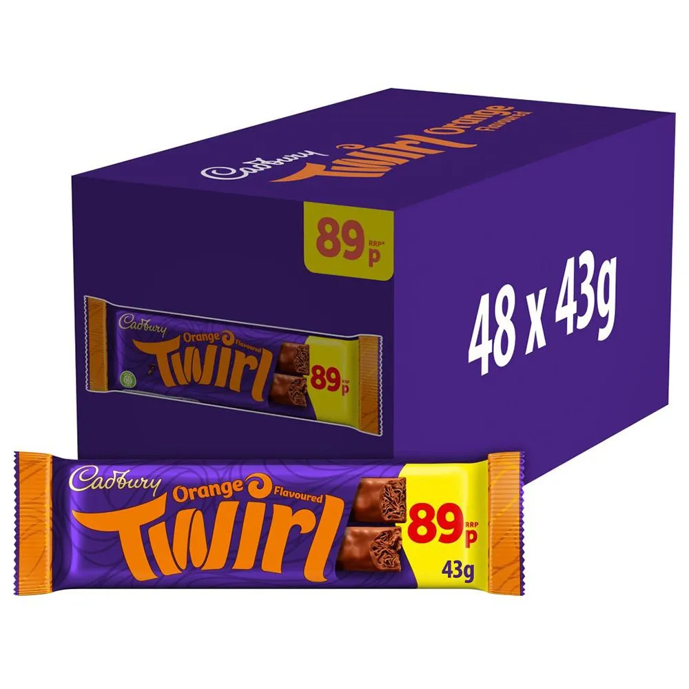 Cadbury twirl orange pmp£0.89