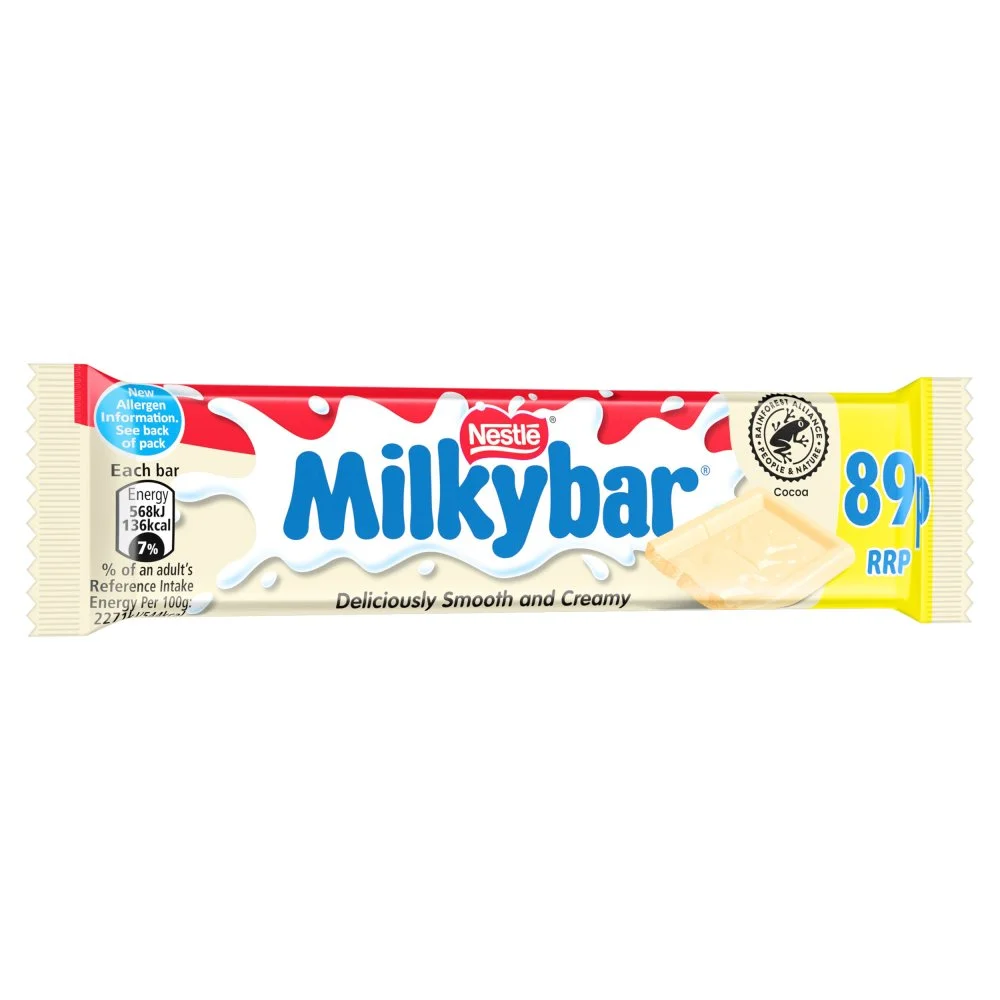 Milkybar Medium Bar PM £0.89