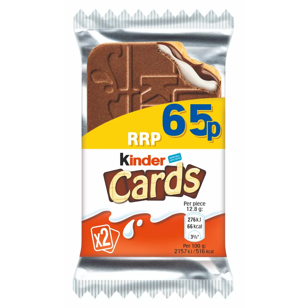 Kinder Cards PM £0.65