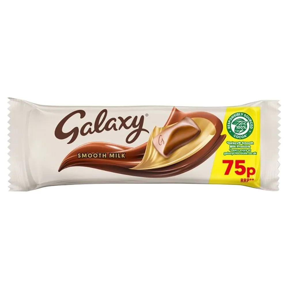 Galaxy milk smooth pmp£0.75