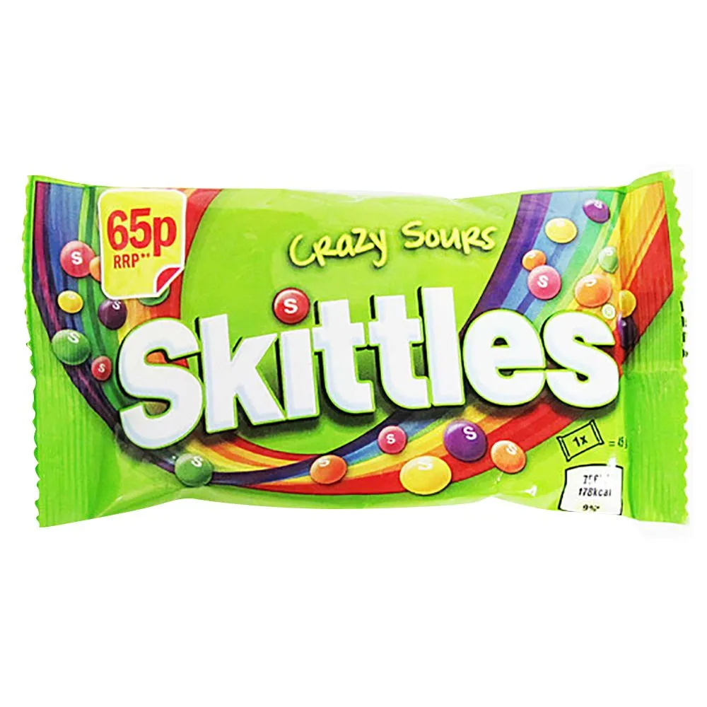 Skittles Crazy Sours PM £0.65