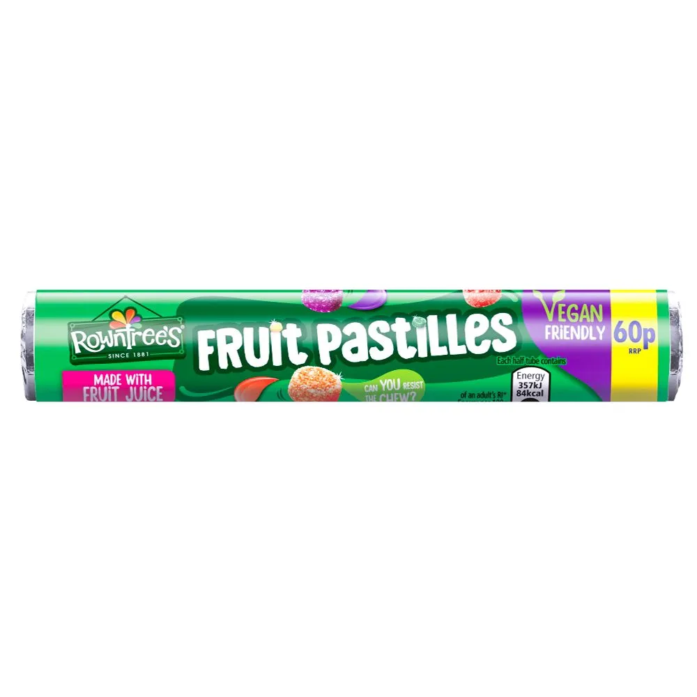 Fruit Pastilles Vegan PM £0.60