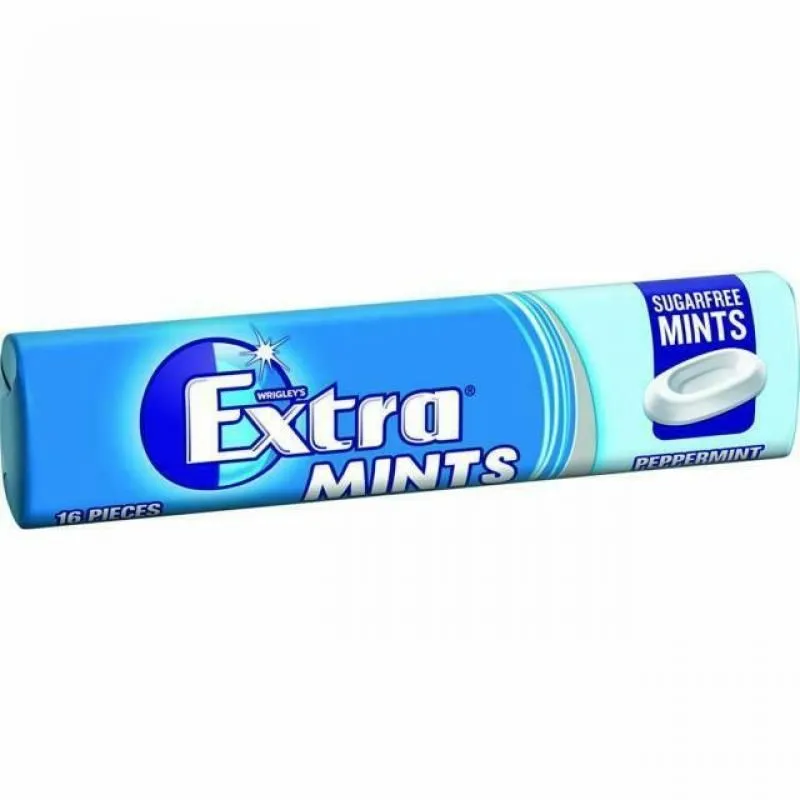 Wrigley extra mint sugarfree roll