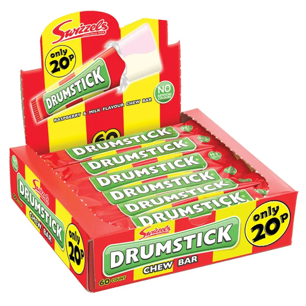 Swizzels count drumstick chew bar £0.20