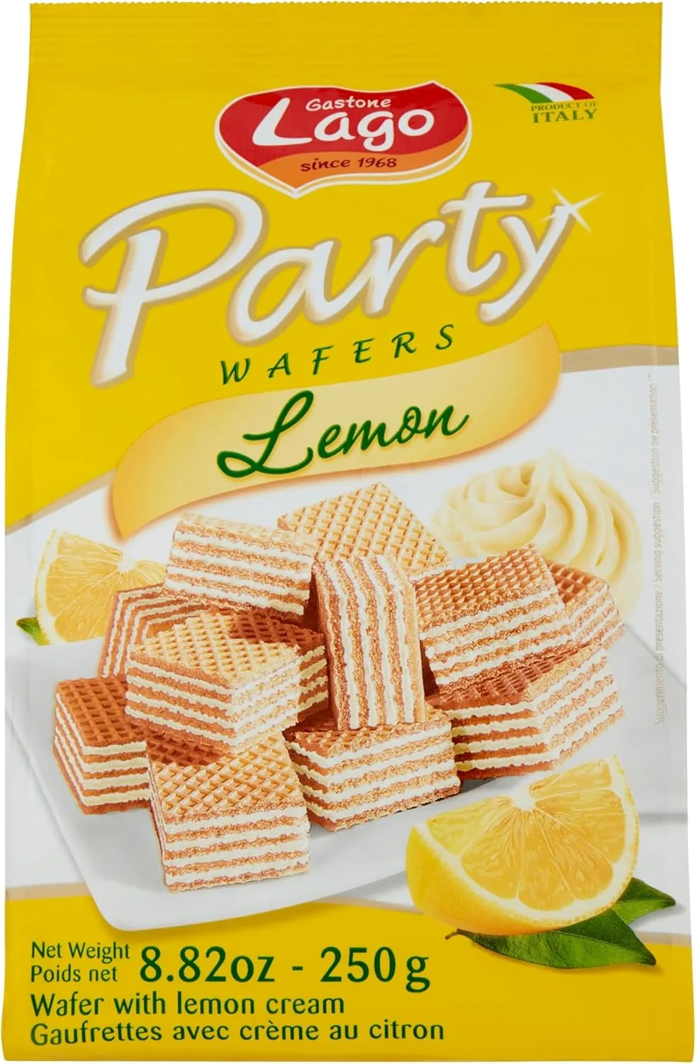 [900623] Lago party wafers lemon